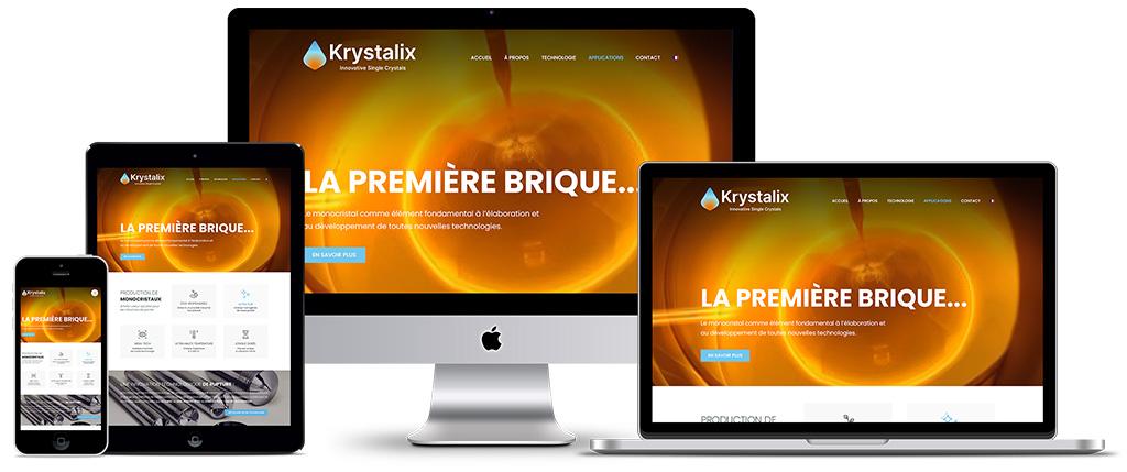 Un nouveau site pour krystalix